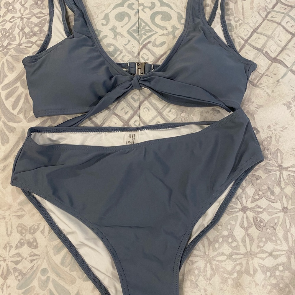 Two piece bathing suit